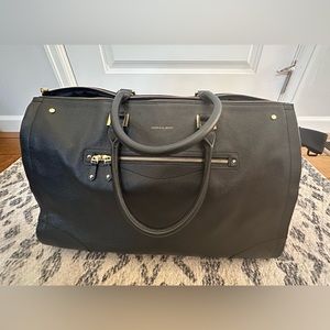 🩵 Brand New Hook And Albert Women’s Luxury Leather Garment Weekender Bag